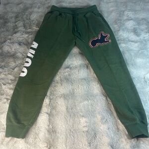 Akoo Green Sweatpants with Logo